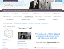 Tablet Screenshot of giacomo.garnitury-weselne.pl